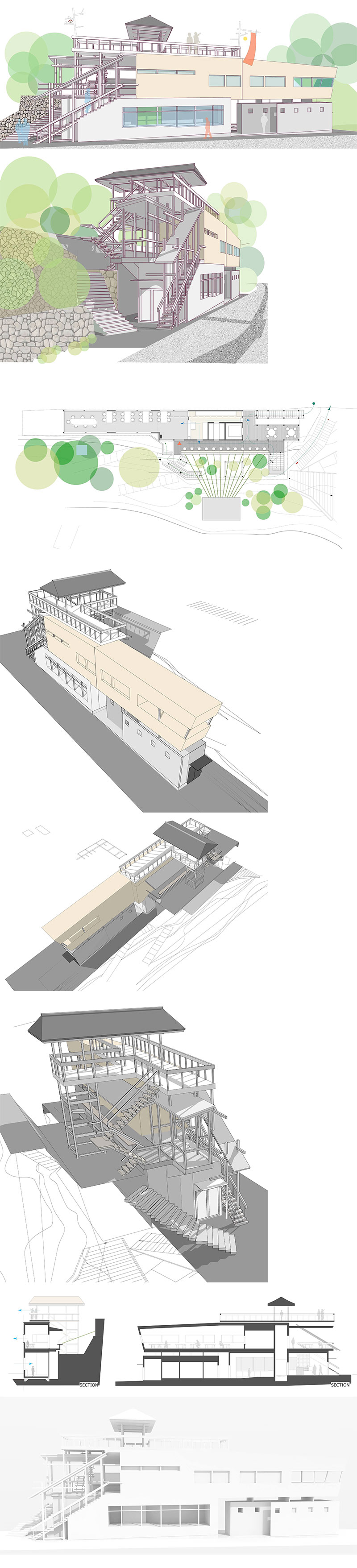 The GATE project(unbuilt) 2021 iwate