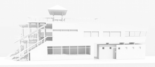 観光地の受付施設（の計画案）