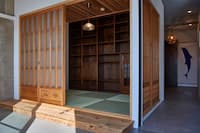 モダン住宅に和の要素を取り入れる